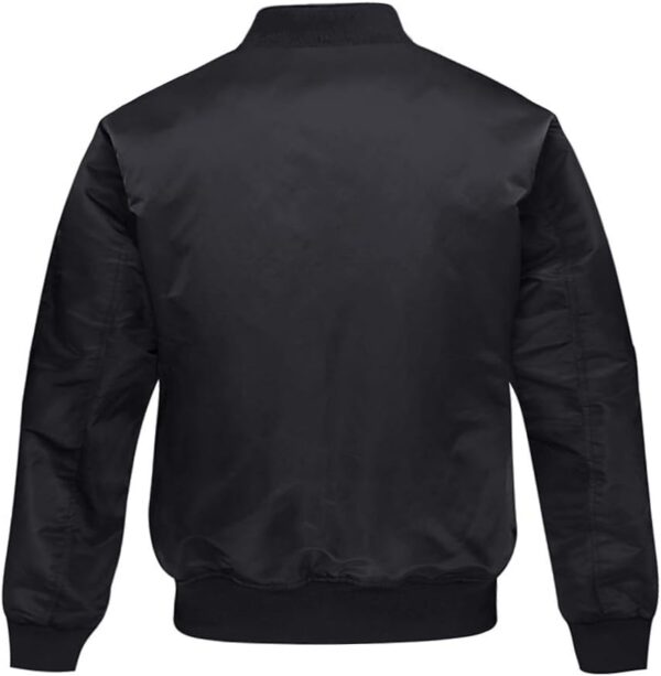 men Bomber Jacket Casual Fall Winter Military Jacket and Coats Outwear - Image 2