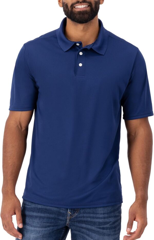 men Polo Shirt, men  Moisture-Wicking Performance Polo Shirt, Jersey Knit Performance Polo Shirt