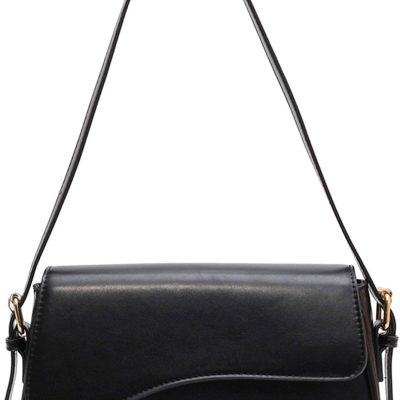 Shoulder Bag for Women  Trendy Purse Vegan  Hobo Handbags Clutch Saddle Bag with 2 Removable Strap
