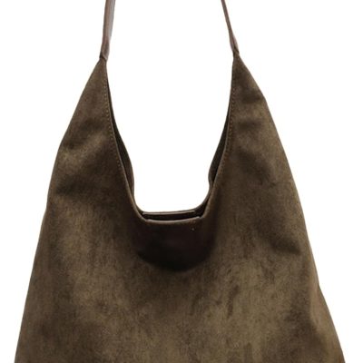 Tote Bags for Women Suede Handbag Work Slouchy Bag Shoulder Hobo Bag Office Tote Handbag